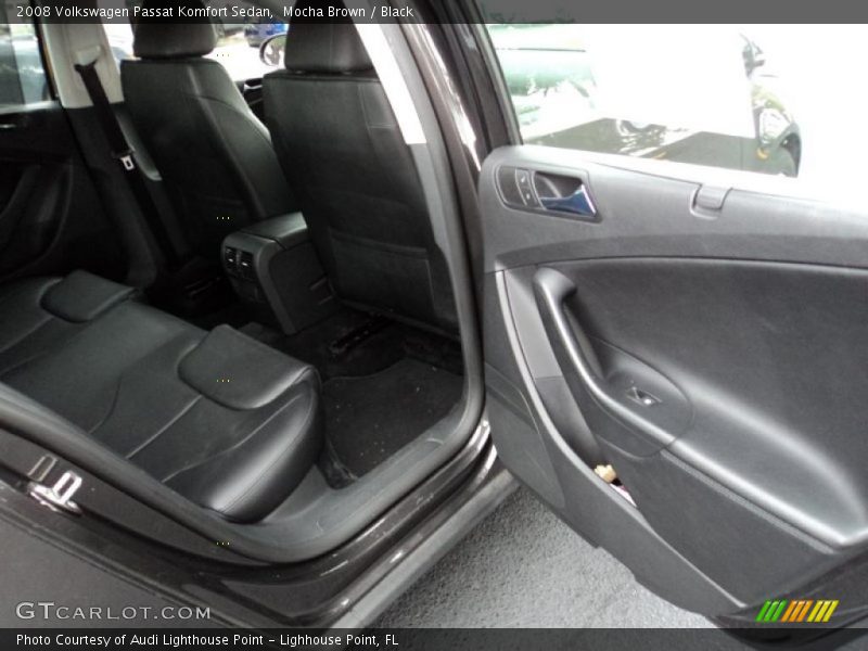 Mocha Brown / Black 2008 Volkswagen Passat Komfort Sedan