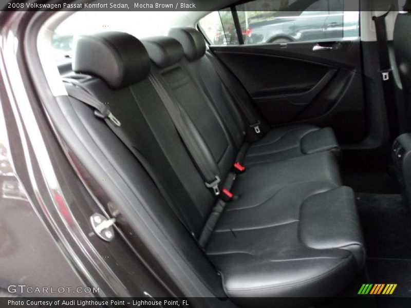 Mocha Brown / Black 2008 Volkswagen Passat Komfort Sedan