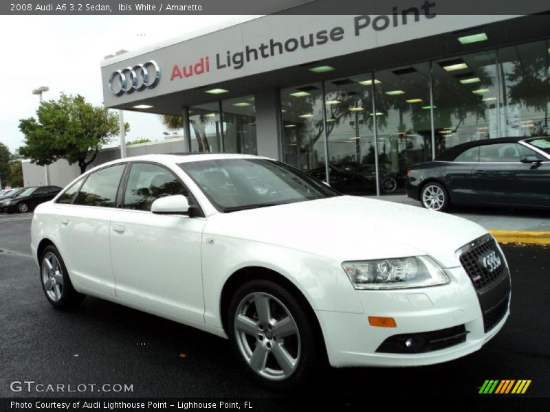 Ibis White / Amaretto 2008 Audi A6 3.2 Sedan