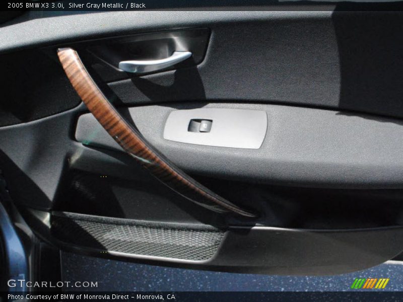 Silver Gray Metallic / Black 2005 BMW X3 3.0i