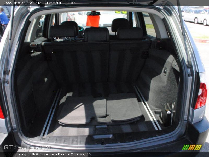 Silver Gray Metallic / Black 2005 BMW X3 3.0i