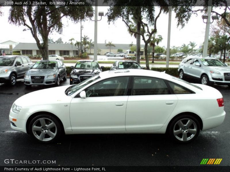 Ibis White / Amaretto 2008 Audi A6 3.2 Sedan