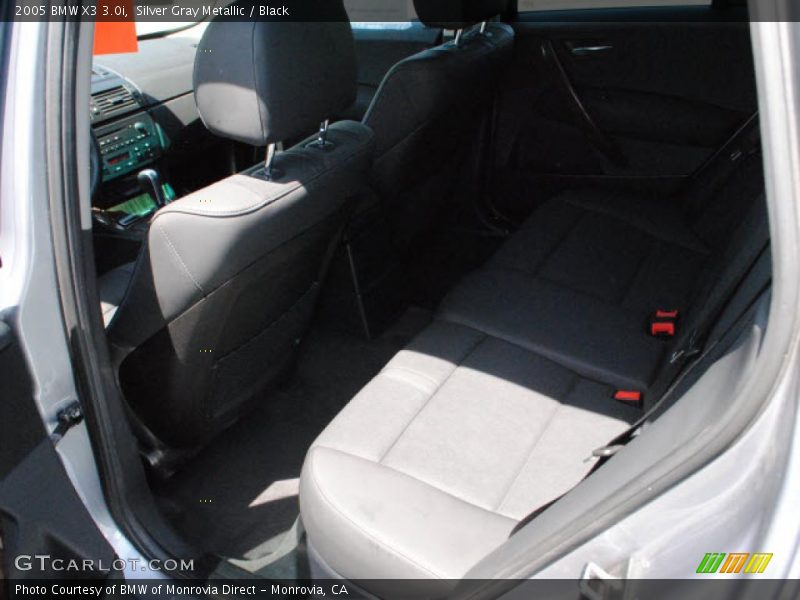 Silver Gray Metallic / Black 2005 BMW X3 3.0i