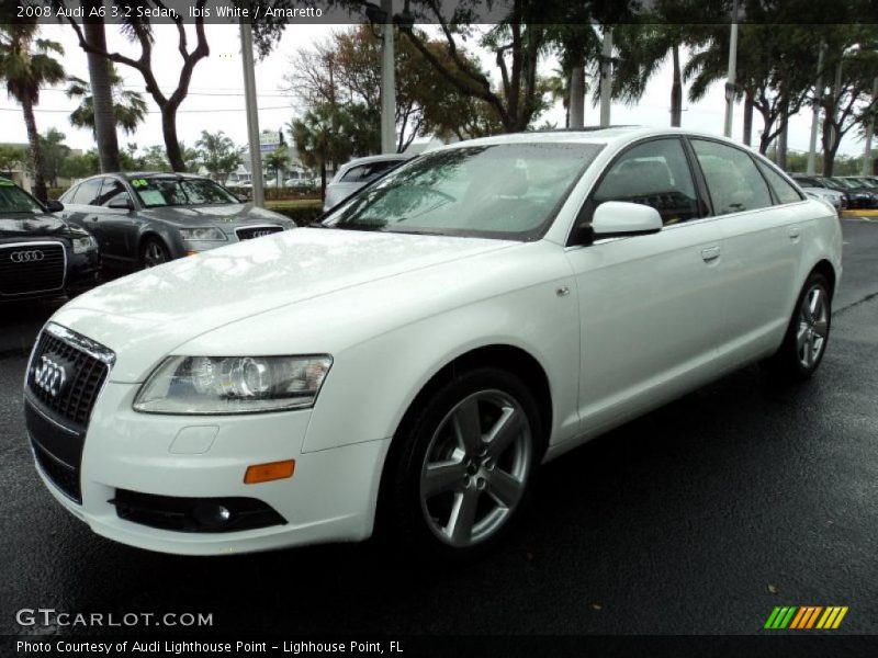 Ibis White / Amaretto 2008 Audi A6 3.2 Sedan