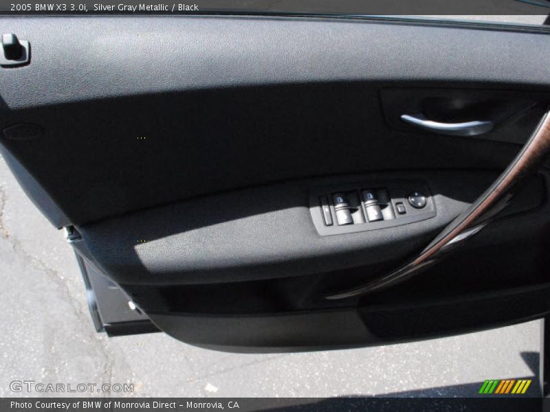 Silver Gray Metallic / Black 2005 BMW X3 3.0i
