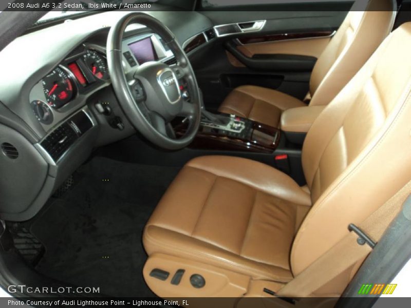  2008 A6 3.2 Sedan Amaretto Interior