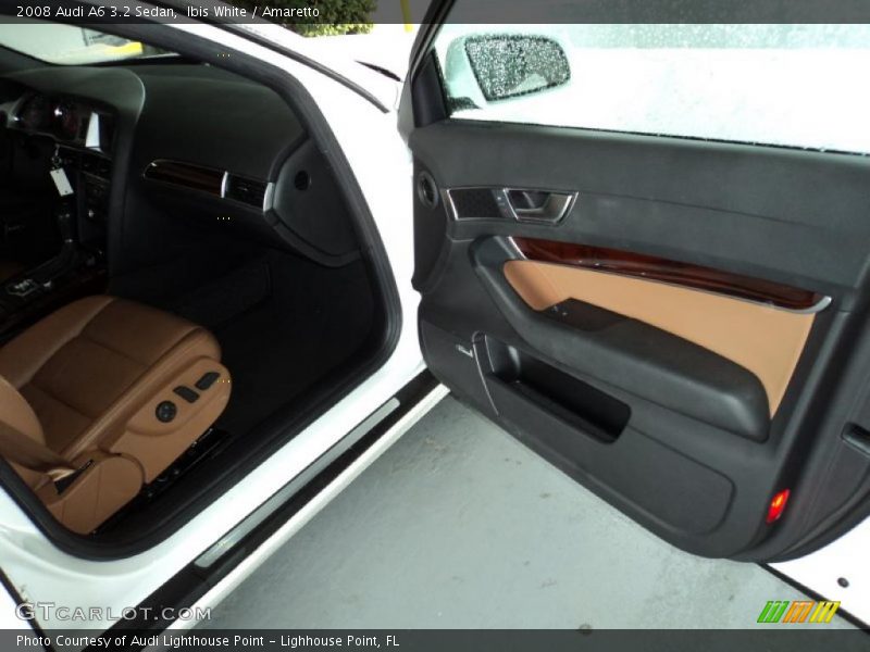 Ibis White / Amaretto 2008 Audi A6 3.2 Sedan