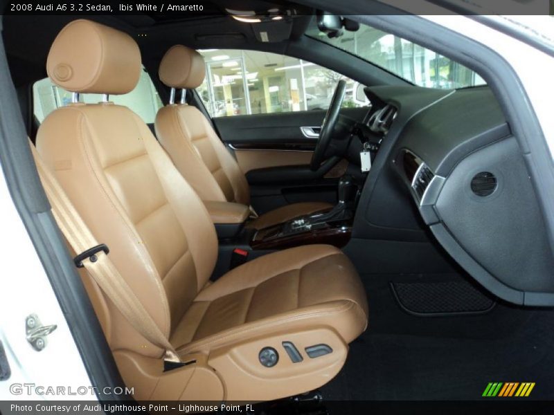 Ibis White / Amaretto 2008 Audi A6 3.2 Sedan