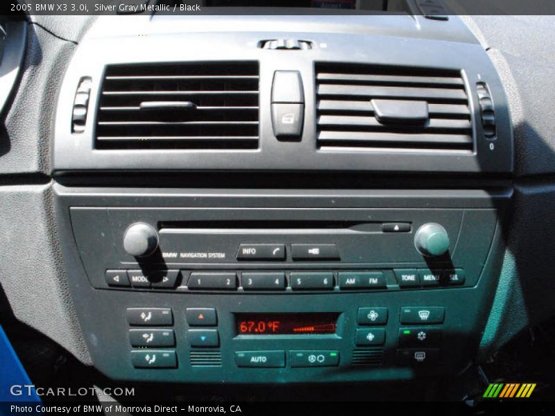 Silver Gray Metallic / Black 2005 BMW X3 3.0i