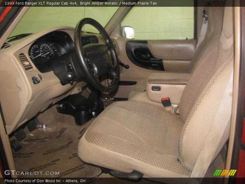  1999 Ranger XLT Regular Cab 4x4 Medium Prairie Tan Interior