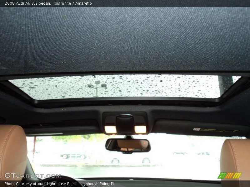 Ibis White / Amaretto 2008 Audi A6 3.2 Sedan