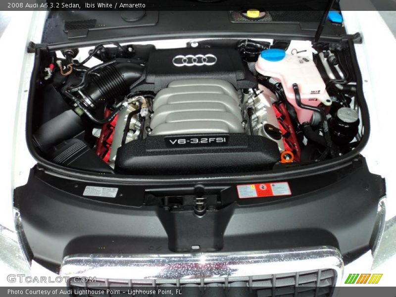  2008 A6 3.2 Sedan Engine - 3.2 Liter FSI DOHC 24-Valve VVT V6