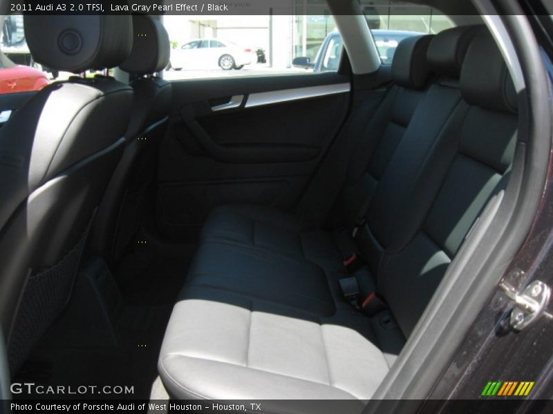 Lava Gray Pearl Effect / Black 2011 Audi A3 2.0 TFSI