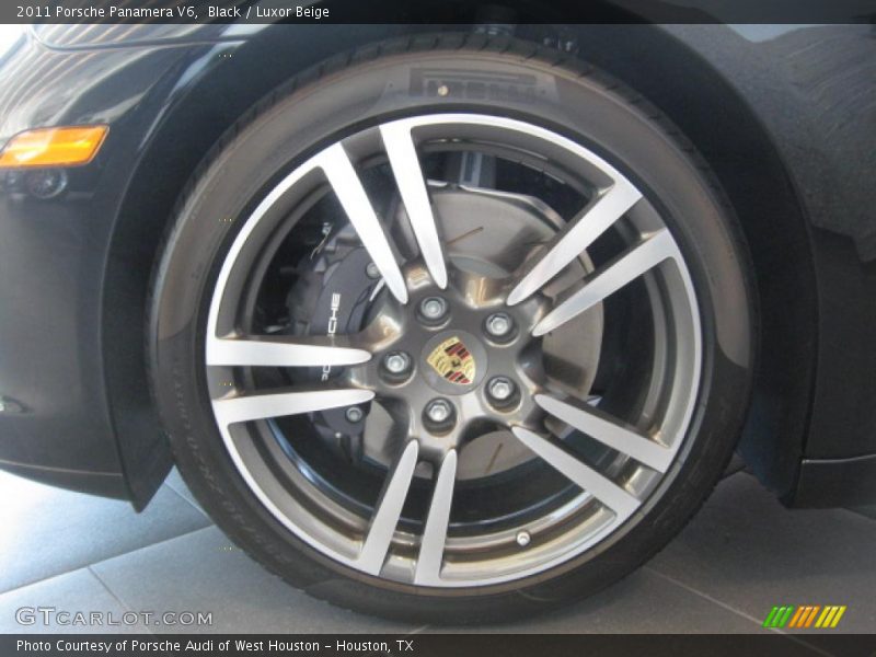 Black / Luxor Beige 2011 Porsche Panamera V6