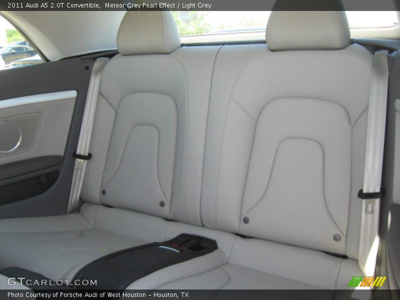 Meteor Grey Pearl Effect / Light Grey 2011 Audi A5 2.0T Convertible