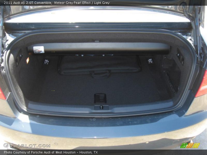 Meteor Grey Pearl Effect / Light Grey 2011 Audi A5 2.0T Convertible