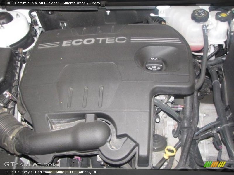 Summit White / Ebony 2009 Chevrolet Malibu LT Sedan