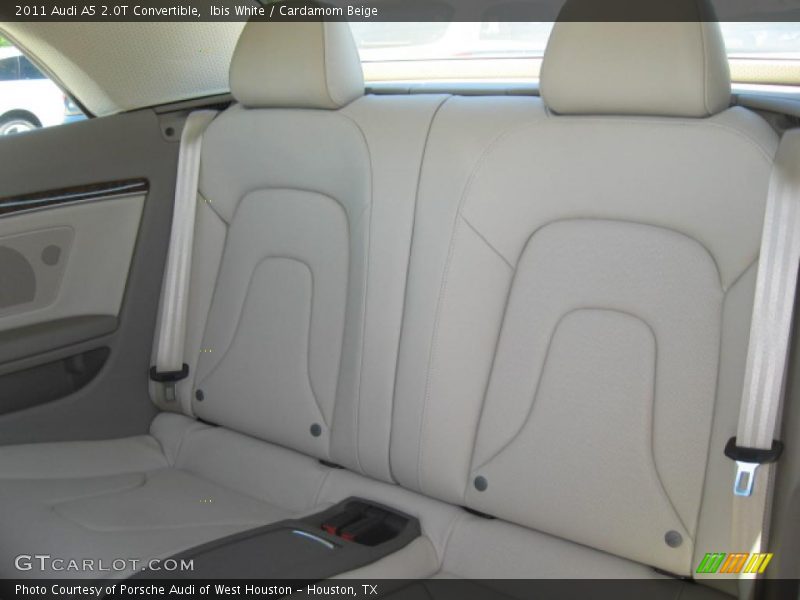 Ibis White / Cardamom Beige 2011 Audi A5 2.0T Convertible