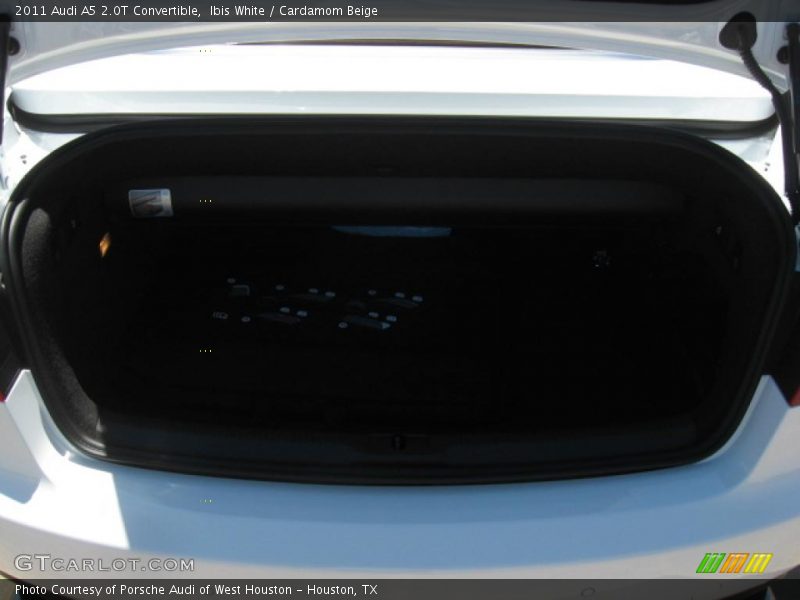 Ibis White / Cardamom Beige 2011 Audi A5 2.0T Convertible