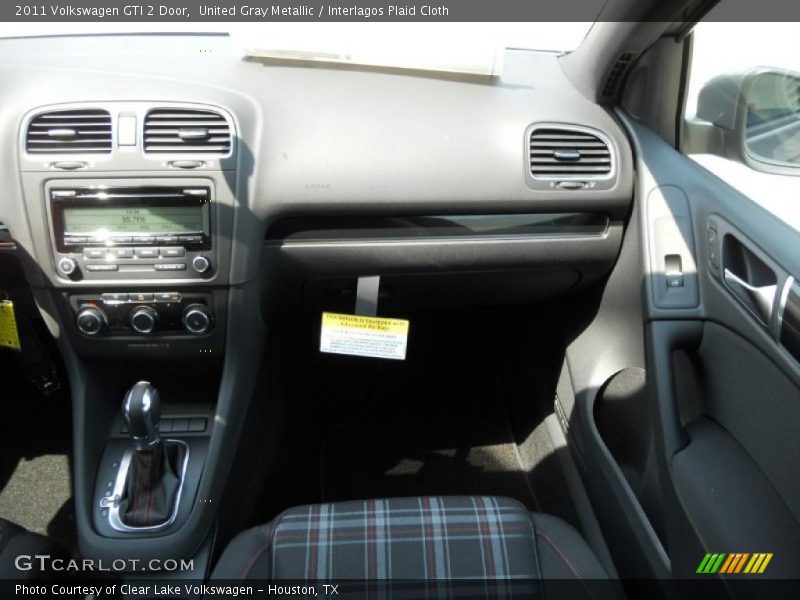 United Gray Metallic / Interlagos Plaid Cloth 2011 Volkswagen GTI 2 Door