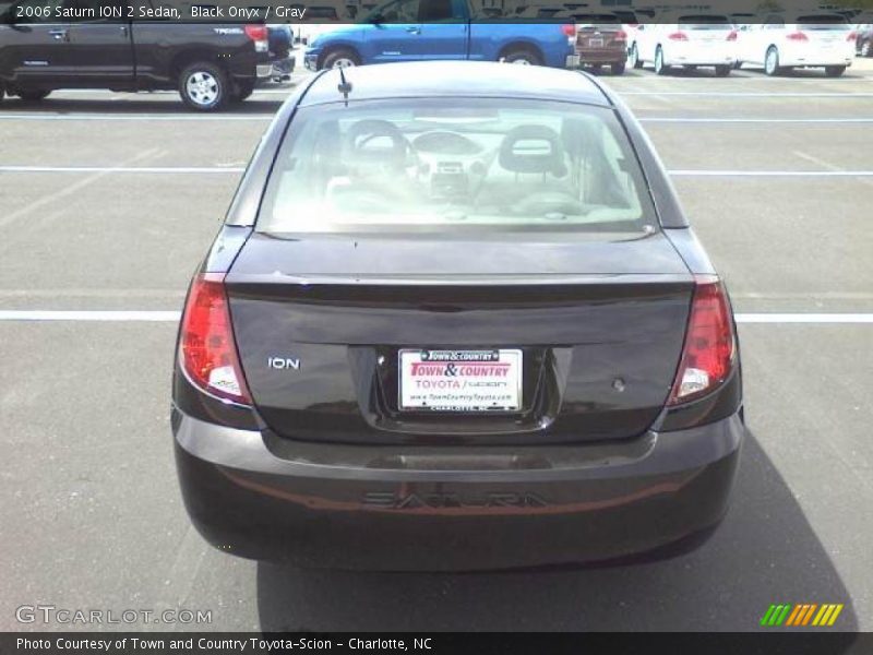 Black Onyx / Gray 2006 Saturn ION 2 Sedan