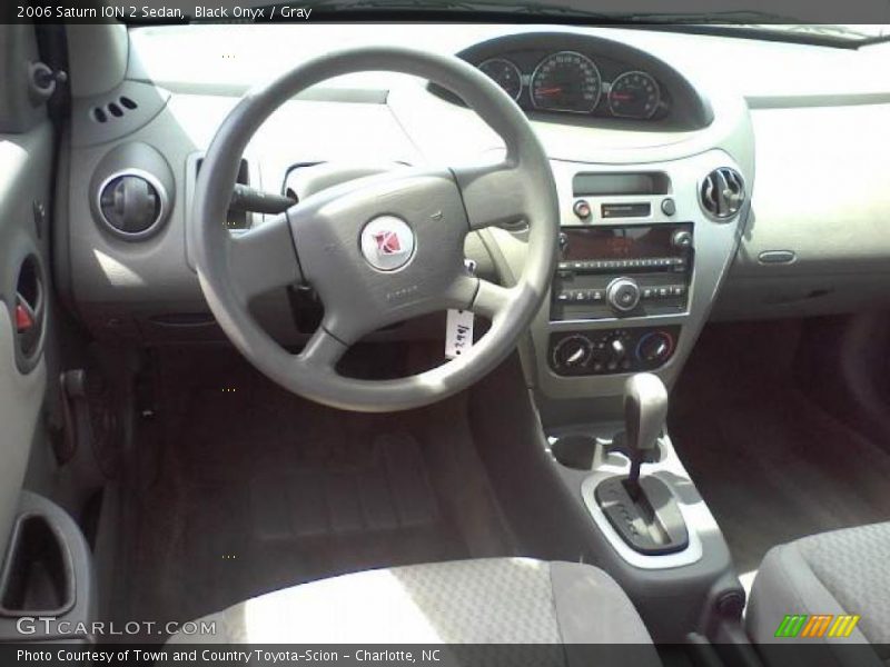 Black Onyx / Gray 2006 Saturn ION 2 Sedan