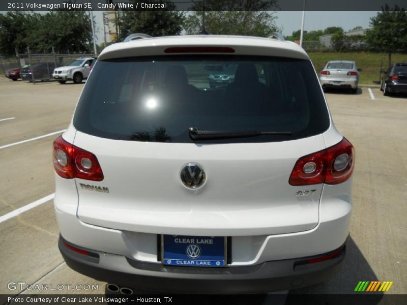 Candy White / Charcoal 2011 Volkswagen Tiguan SE