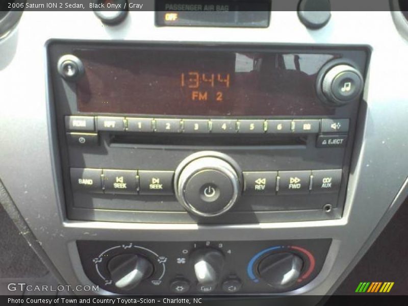 Black Onyx / Gray 2006 Saturn ION 2 Sedan