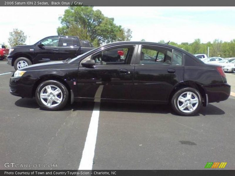 Black Onyx / Gray 2006 Saturn ION 2 Sedan