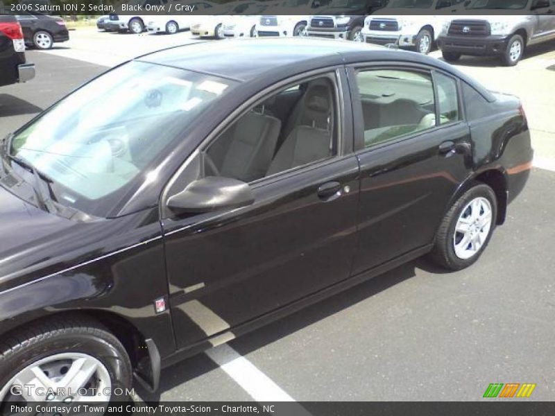 Black Onyx / Gray 2006 Saturn ION 2 Sedan