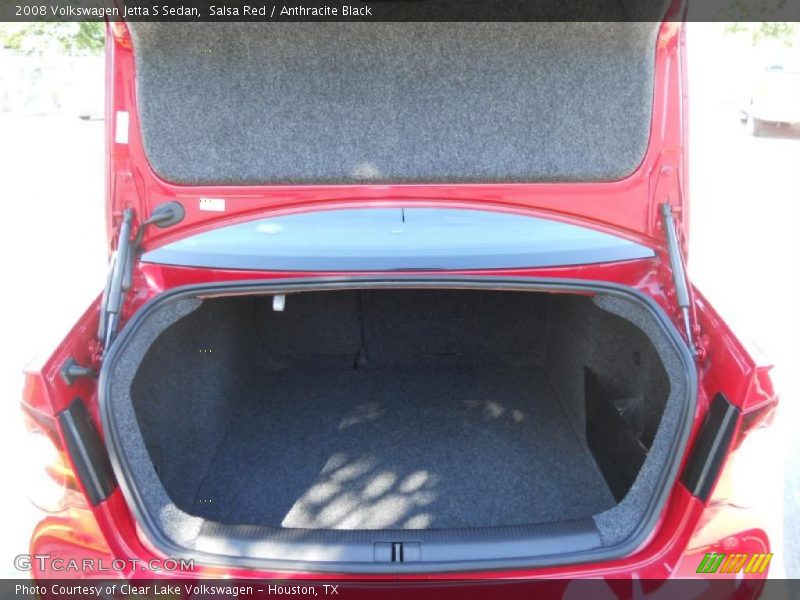 Salsa Red / Anthracite Black 2008 Volkswagen Jetta S Sedan