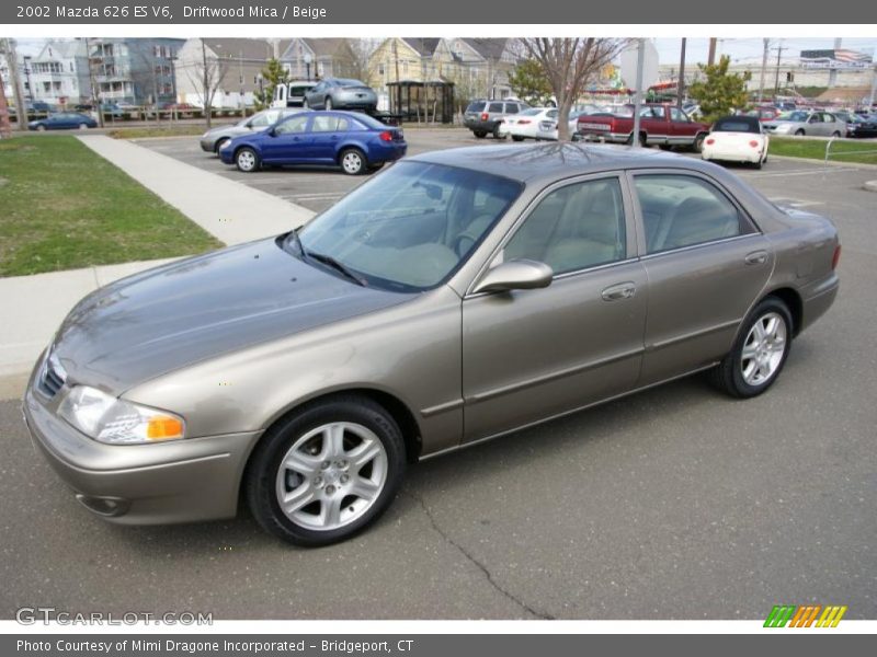 Front 3/4 View of 2002 626 ES V6