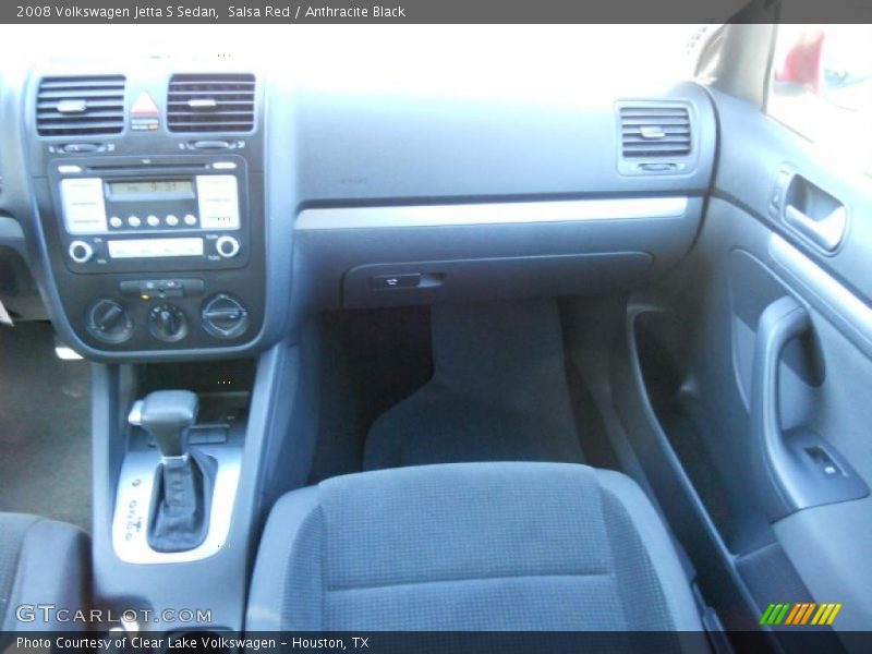 Salsa Red / Anthracite Black 2008 Volkswagen Jetta S Sedan