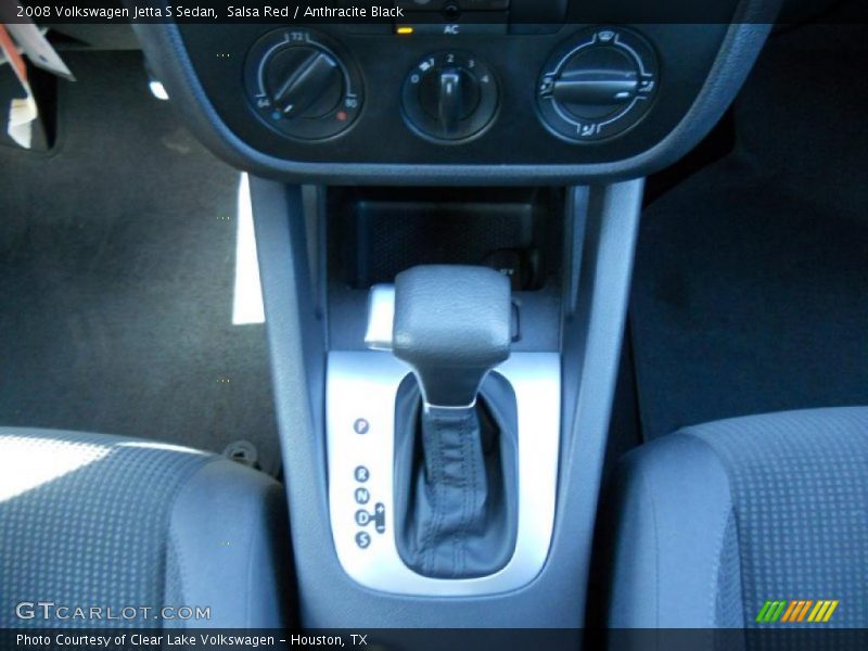 Salsa Red / Anthracite Black 2008 Volkswagen Jetta S Sedan
