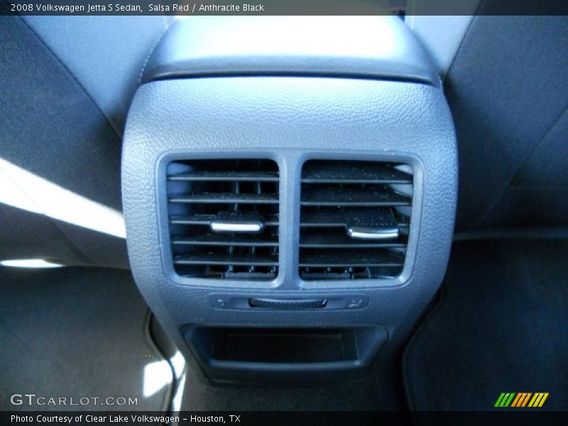 Salsa Red / Anthracite Black 2008 Volkswagen Jetta S Sedan