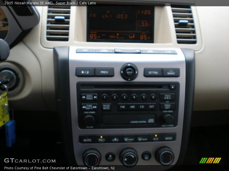 Super Black / Cafe Latte 2005 Nissan Murano SE AWD