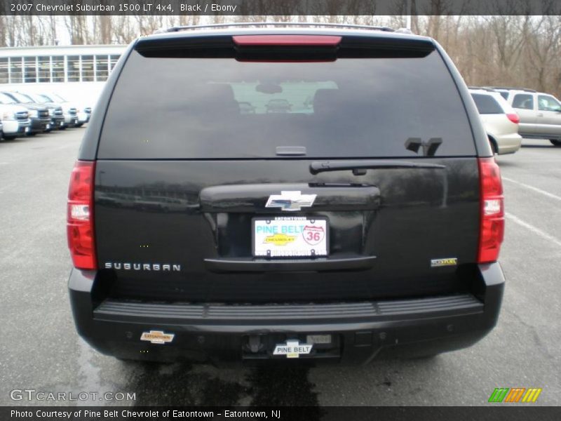 Black / Ebony 2007 Chevrolet Suburban 1500 LT 4x4