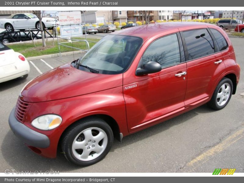 Inferno Red Pearl / Charcoal 2001 Chrysler PT Cruiser Touring