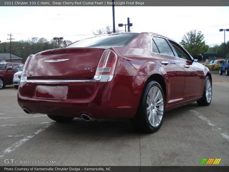  2011 300 C Hemi Deep Cherry Red Crystal Pearl