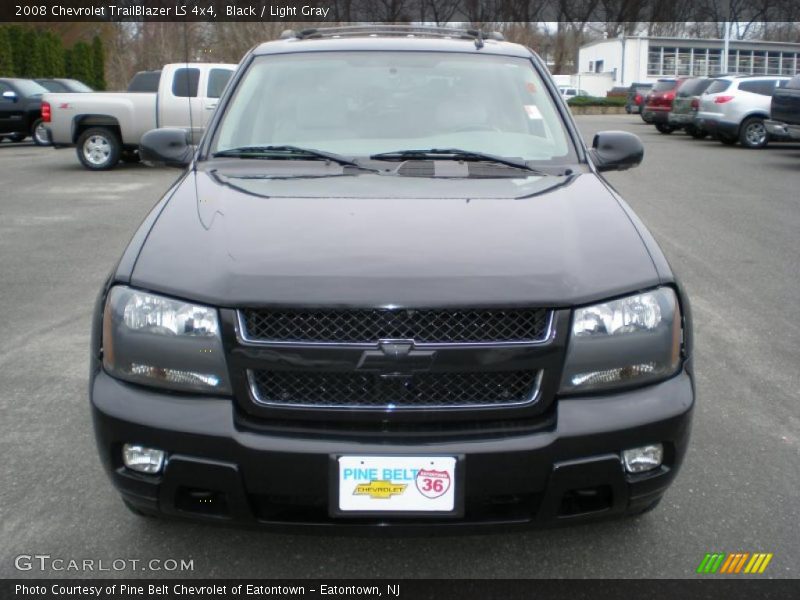 Black / Light Gray 2008 Chevrolet TrailBlazer LS 4x4