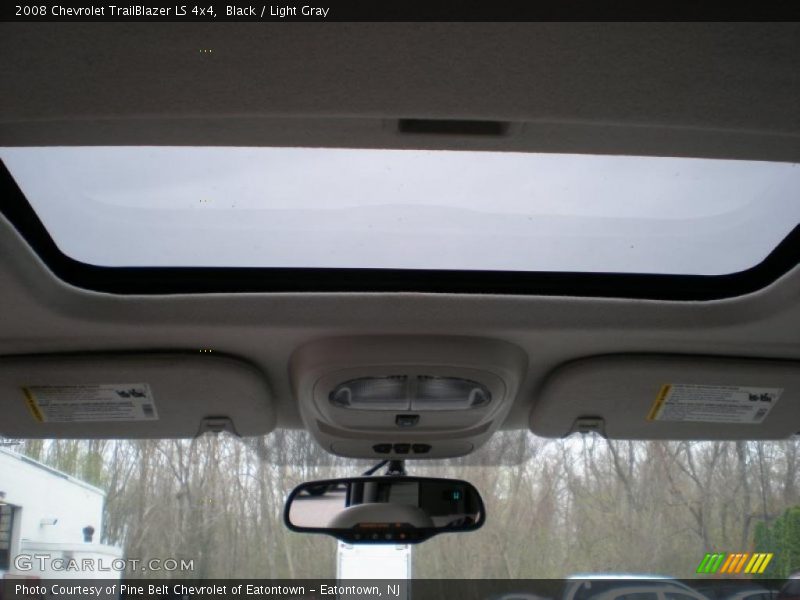 Black / Light Gray 2008 Chevrolet TrailBlazer LS 4x4