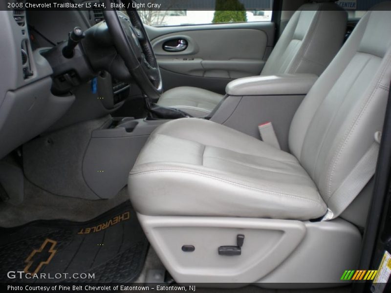 Black / Light Gray 2008 Chevrolet TrailBlazer LS 4x4