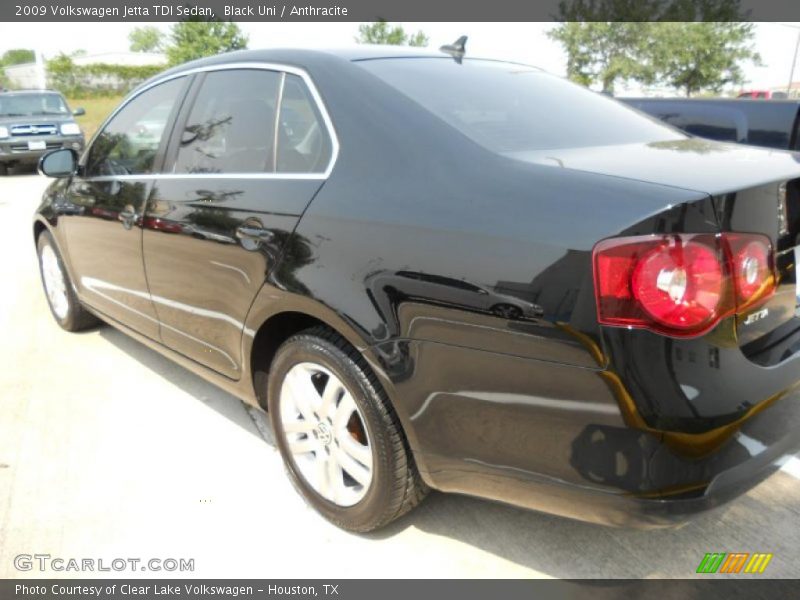 Black Uni / Anthracite 2009 Volkswagen Jetta TDI Sedan