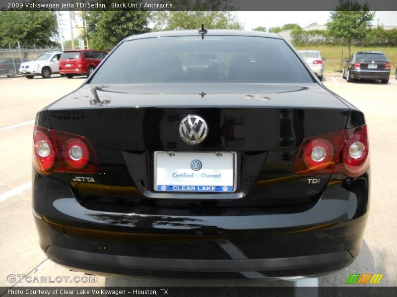 Black Uni / Anthracite 2009 Volkswagen Jetta TDI Sedan