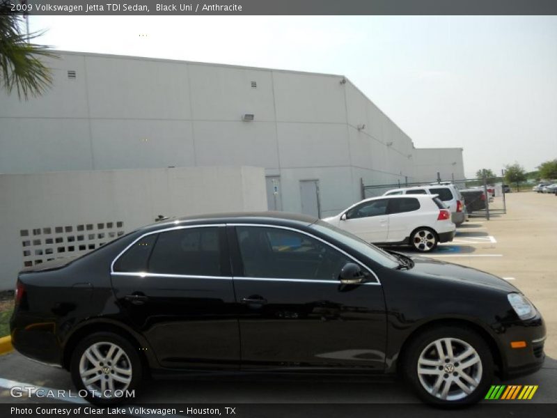 Black Uni / Anthracite 2009 Volkswagen Jetta TDI Sedan