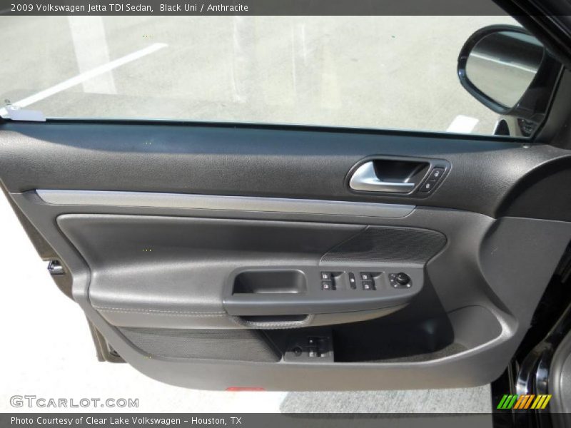 Black Uni / Anthracite 2009 Volkswagen Jetta TDI Sedan