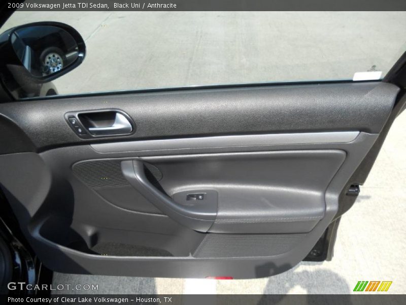 Black Uni / Anthracite 2009 Volkswagen Jetta TDI Sedan