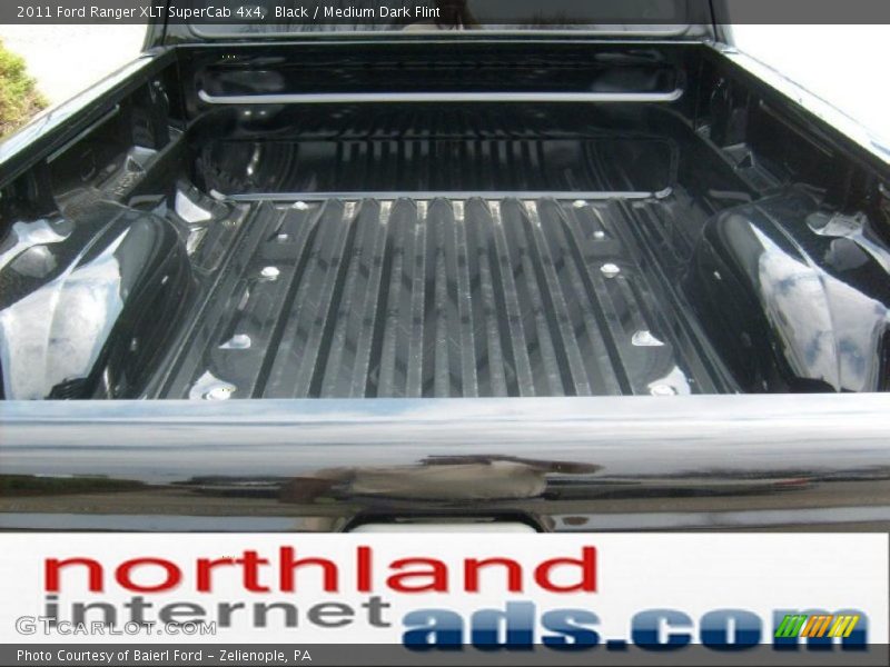 Black / Medium Dark Flint 2011 Ford Ranger XLT SuperCab 4x4
