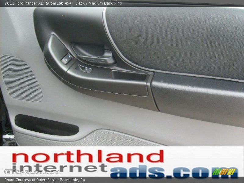 Black / Medium Dark Flint 2011 Ford Ranger XLT SuperCab 4x4