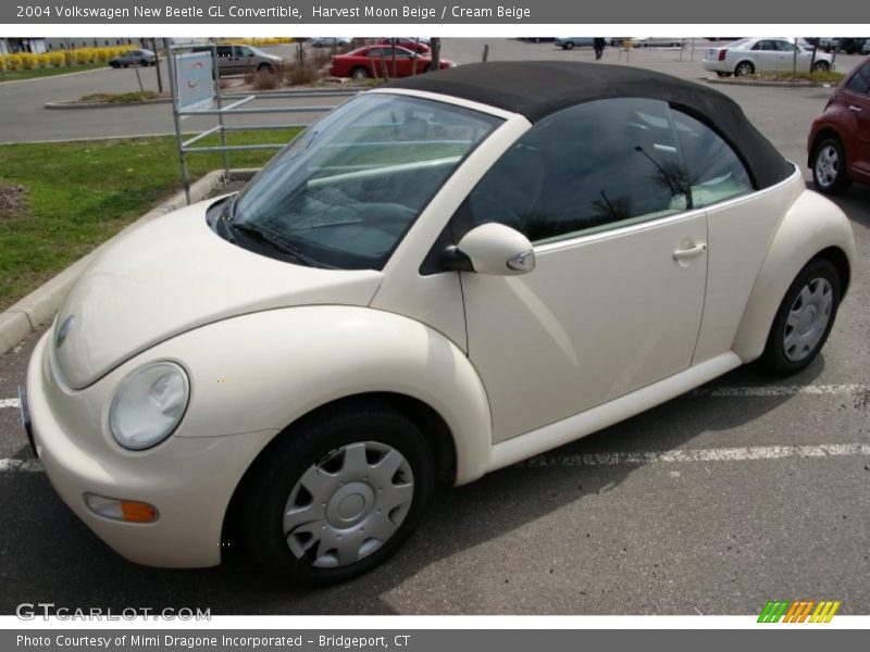 Harvest Moon Beige / Cream Beige 2004 Volkswagen New Beetle GL Convertible